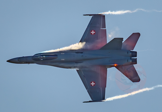 Swiss hornet display team 
