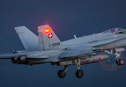 Night flights Payerne (CH), May 17th