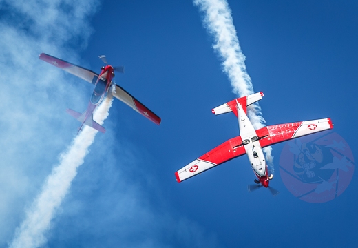PC-7 team at Avenches (CH), June 24th