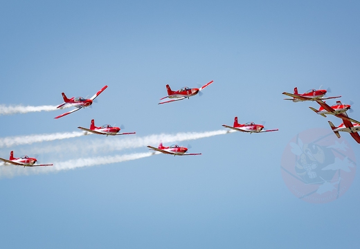 PC-7 team at Avenches (CH), June 23rd
