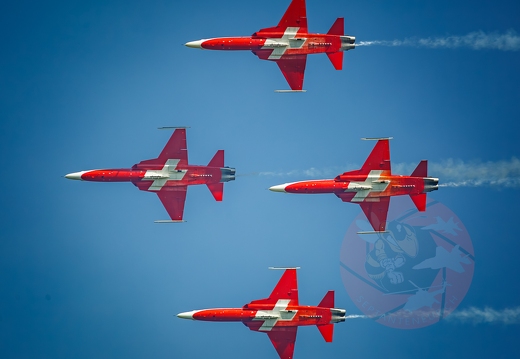 April 27th, Patrouille Suisse training at Bellechasse airfield (CH)