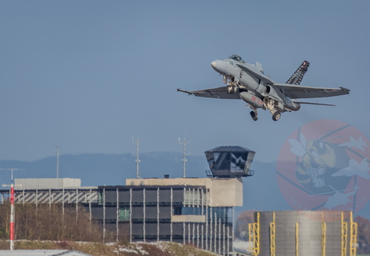 Daily flight at Payerne airbase, November 25th