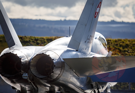 Daily flight at Payerne airbase (CH)