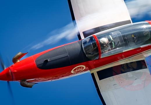 September 3rd, PC-7 team training at Avenches Tattoo (CH)